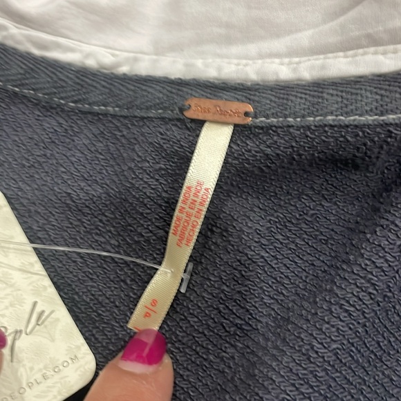 NWT Free People Blair Sweatshirt Dress - Picture 6 of 8